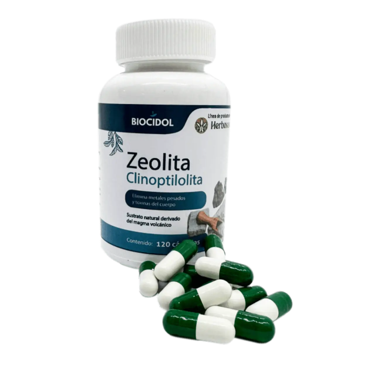 Zeolita clinoptilolita en capsulas